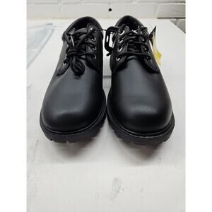 Black Mens TredSafe Enduropro Anti-Slip Shoes (Size 13)